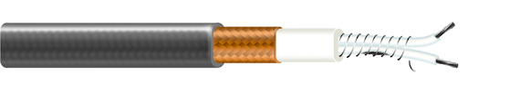 FTC – heating cable with a constant output for gutter heating